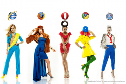 Fashion inspired by Internet browsers