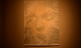 Laura Lark, “Top Depart! (Powder),” 2004. Ink on Tyvek. 