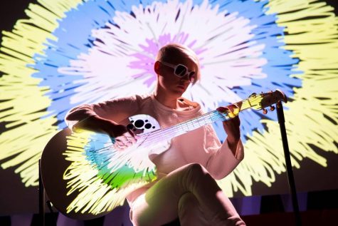 Hailed by Rolling Stone as “a genre unto herself,” composer and will be performing at the Wagner Noel Performing Arts Center from 8 a.m. to 8:30 a.m.  Thursday, Feb. 16.  