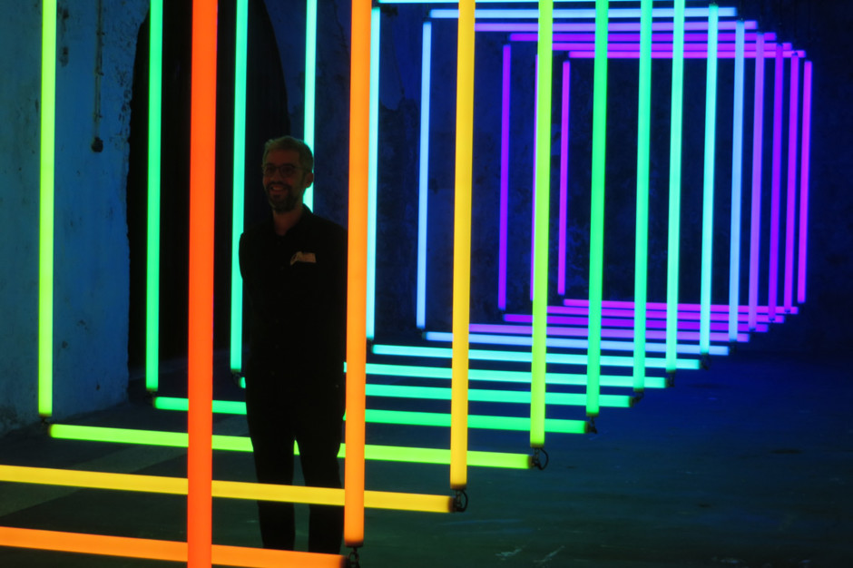 Spectrum (Frame-Version) von Olivier Ratsi im Zentrum für Internationale Lichkunst Unna